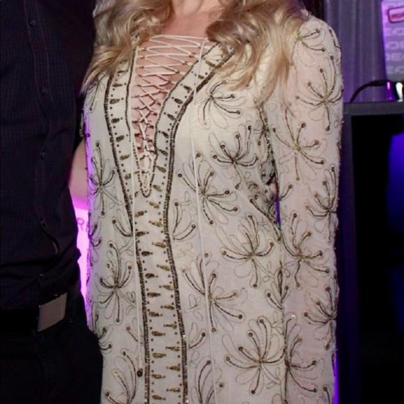 Free People Beaded Dress - Picture 1 of 9